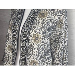 Max Studio Gray Oriental Vibe Kimono